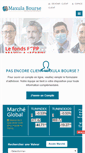 Mobile Screenshot of maxulabourse.com.tn